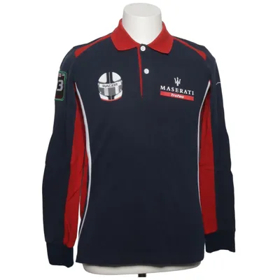 Rugby shirt (Blue, Red, White) from Maserati Cotton