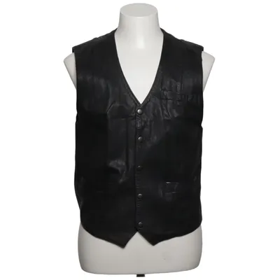 Gilet en cuir (Noir) Cuir