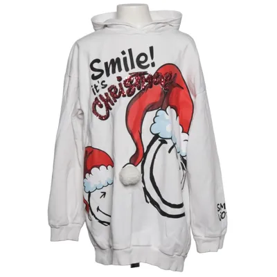 Capuchon sweater (Wit, Rood, Zwart) van Smiley World Katoen, Polyester
