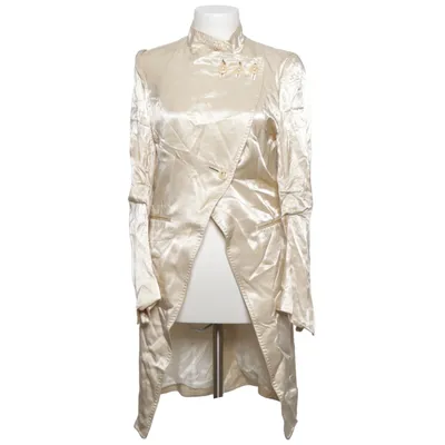 Blazer (Beige) de Ann Demeulemeester Soie, Viscose