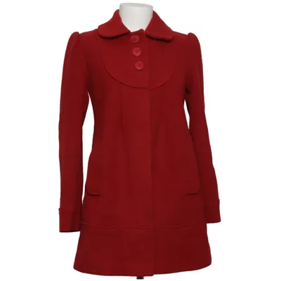 Manteau (Rouge) de Naf Naf Polyamide, Polyester, Laine