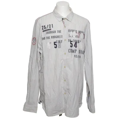 Chemise (Blanc, Bleu, Multicolore) de Camp David Coton