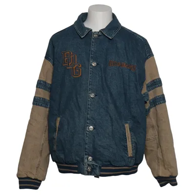 Varsity-jack (Blauw, Bruin, Meerkleurig) van BDG by Urban Outfitters Katoen, Elastaan, Polyester
