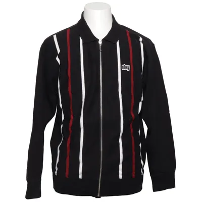 Trainingsjacke (Schwarz, Weiß, Rot) von Obey worldwide Baumwolle, Polyester