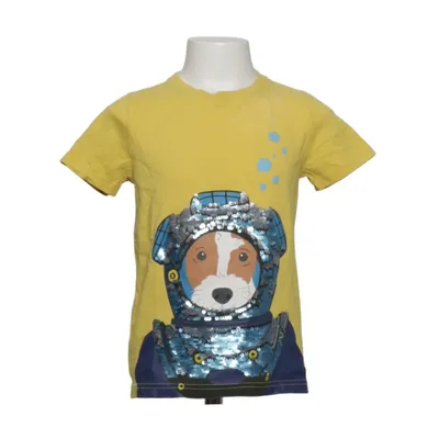 T-shirt (Jaune) de Mini Boden Coton