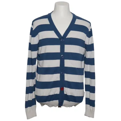 Strickjacke (Blau, Weiß, Rot) von Humör