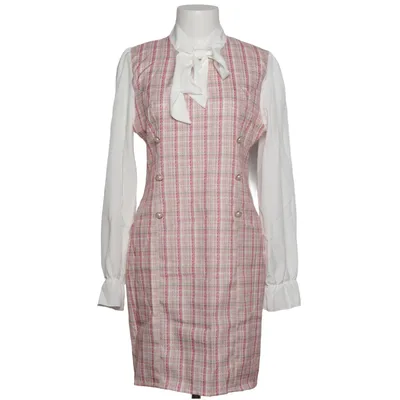Jurk (Roze, Wit) Elastaan, Polyester