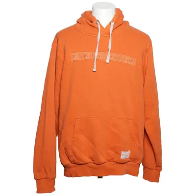Sweat à capuche (Orange) de Criminal Damage Coton, Polyester