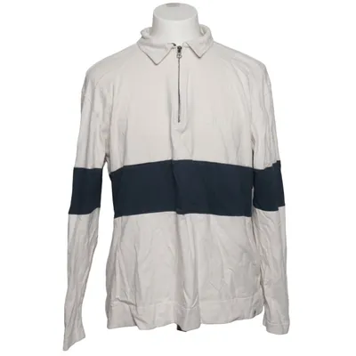 T-shirt manches longues (Blanc, Bleu) de Element Coton