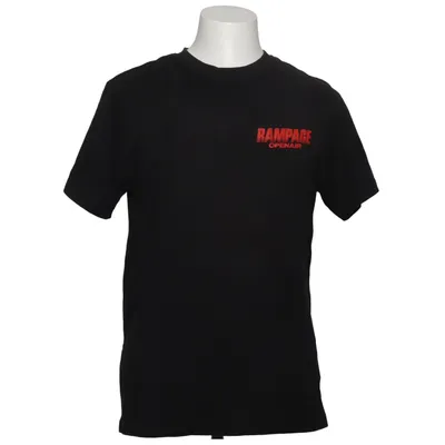 T-shirt (Zwart) van Rampage Katoen