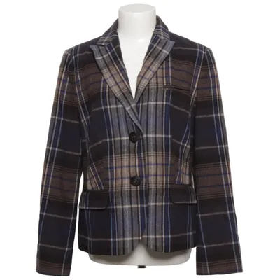 Blazer (Blau, Braun, Schwarz) von Selection by s.Oliver Acetat, Baumwolle, Polyamid, Polyurethan, Wolle