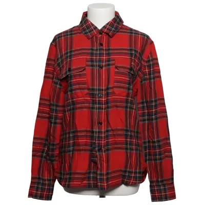 Flannel shirt (Red, Blue, Multicolored) from Saint Laurent Cotton, Cupro, Silk, Wool