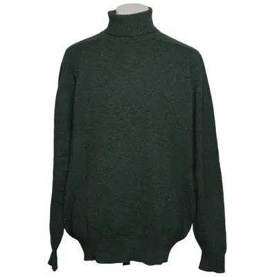 Turtleneck (Green) from William Lockie Wool