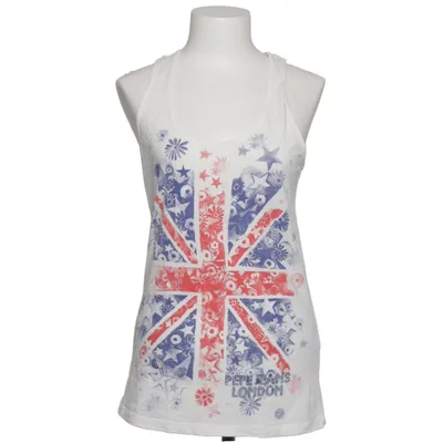 Tank Top (White, Blue, Red) from Pepe Jeans