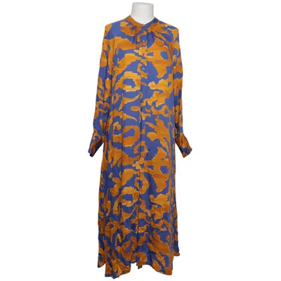 Shirt dress (Blue, Brown, Multicolored) from Emily van den Bergh Viscose