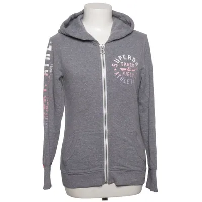 Sweat à capuche (Gris, Multicolore) de Superdry Track & Field Coton, Polyester, Viscose