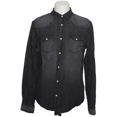 Denim blouse (Grijs) van Trn1961 Katoen