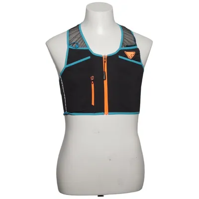 Trainingsjack (Zwart, Blauw, Oranje) van Dynafit Elastaan, Polyamide, Polyester