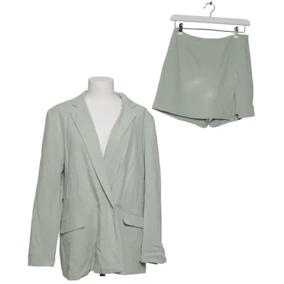 Tailleur jupe (Vert) de Amisu Lin, Polyester, Viscose
