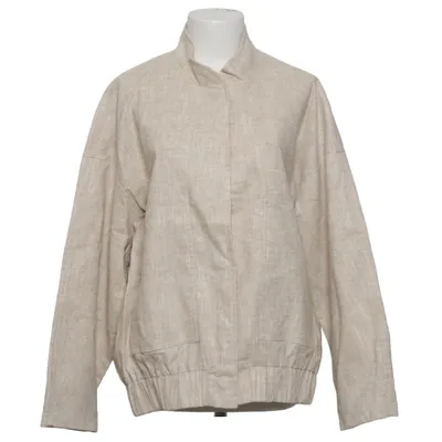 Jakke (Beige) fra Effeny Bomuld, Linned, Polyester