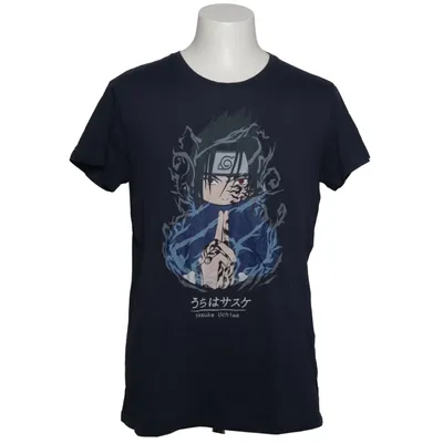 T-shirt (Bleu) de Naruto Coton