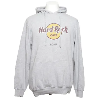 Hoodie (Gray) from Hard Rock Cafe Cotton, Polyester