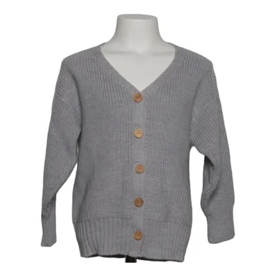 Cardigan (Gray) from Halfen Merino wool