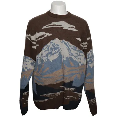 Pull-over (Marron, Bleu, Multicolore) de Picture Organic Clothing Laine de mouton, Polyamide