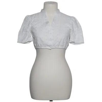 Dirndl blouse (Wit) van Spieth & Wensky Katoen, Elastaan, Polyester