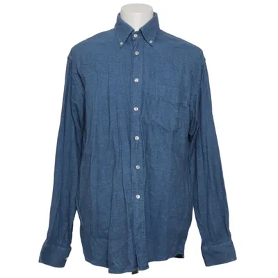 Jeansskjorte (Luxury Flanell) fra Tom Rusborg Bomuld