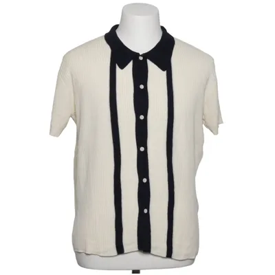Short sleeve shirt (White, Black) from Soulland Tencel
