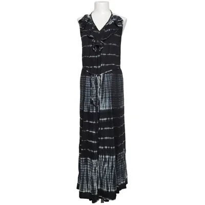 Robe longue (Noir, Blanc) de SALT Viscose