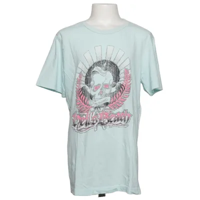 T-shirt (Blauw, Meerkleurig) van H&M Young Katoen