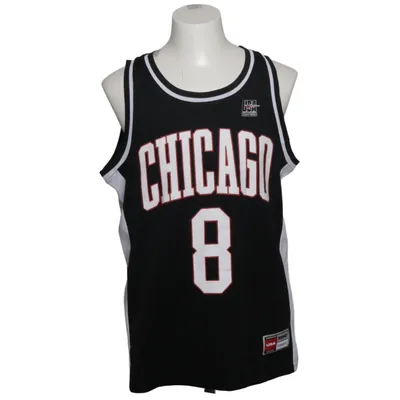 Maillot de basketball (Noir, Blanc) de FSBN Polyester
