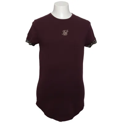 T-shirt (Lila) från SikSilk Bomull, Elastan