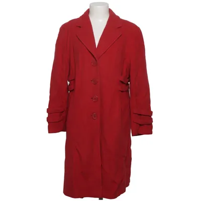 Manteau (Rouge) de Erich Fend Acétate, Cachemire, Laine