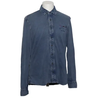 Chemise en jean (Bleu) de Engbers Coton
