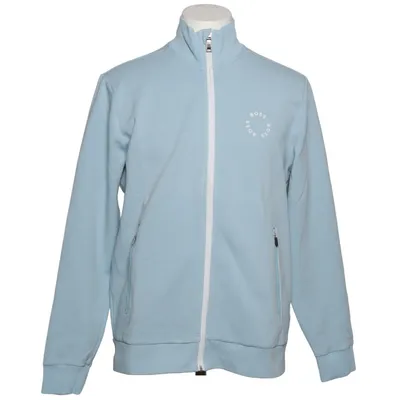Trainingsjack (Blauw) van Boss Katoen, Elastaan, Gerecycled polyester