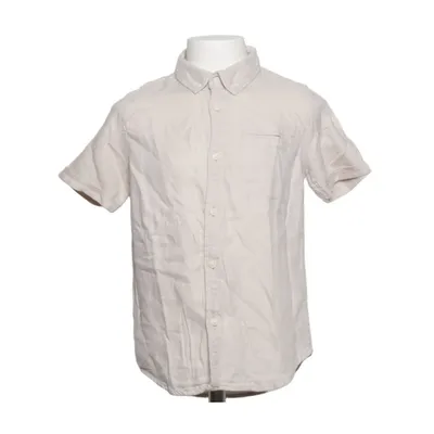 Short sleeve shirt (Beige) from Denim & Flower Cotton, Viscose