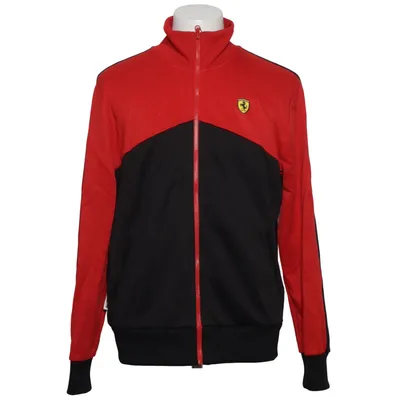 Trainingsjack (Rood, Grijs) van Scuderia Ferrari Katoen, Polyester