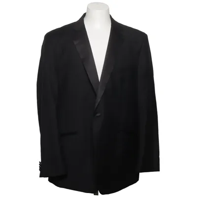 Smokingblazer (Sort) fra Alexander Dobell Polyester, Uld