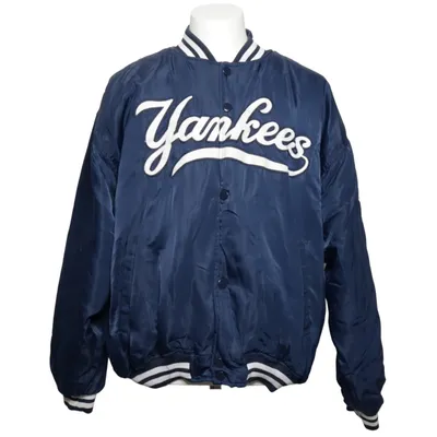 Veste universitaire (Bleu) de Starter Polyamide, Polyester