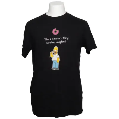T-shirt (Zwart) van The Simpsons Katoen