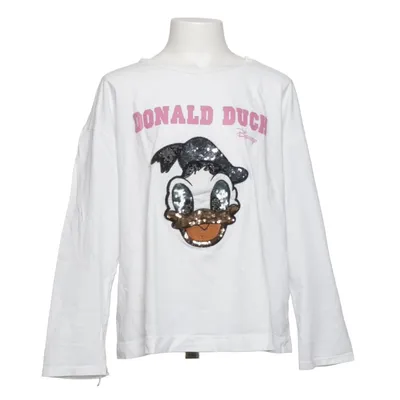 T-shirt à manches longues (Blanc, Multicolore) de Monnalisa Coton