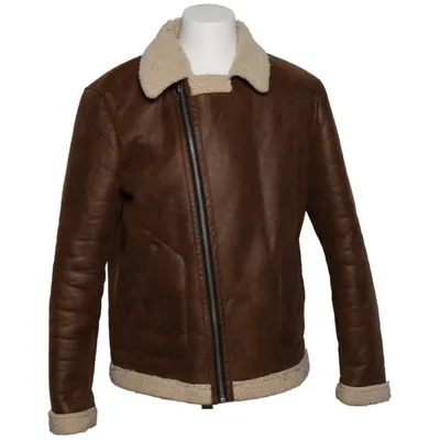 Shearlingjakke (Brun) fra Only & Sons Akryl, Polyester
