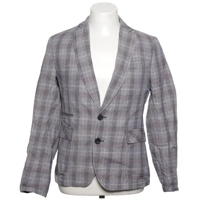 Blazer (Gray, Blue) from Xagon Man Acetate, Cotton, Linen, Viscose