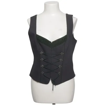 Weste (Grau, Grün) von Love Nature! Acetat, Elasthan, Wolle