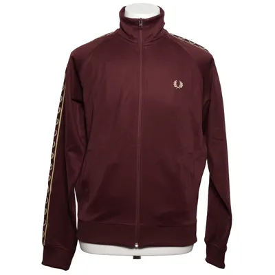 Trainingsjack (Lila) van Fred Perry Katoen, Elastaan, Gerecycled polyester
