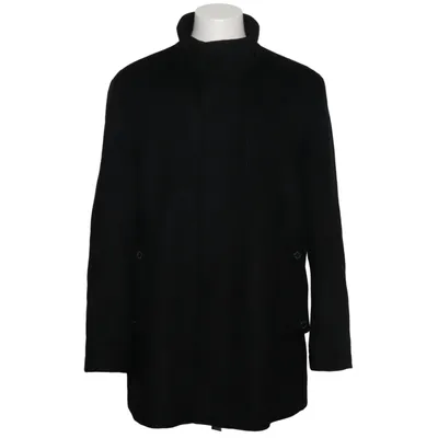 Manteau (Noir) de Aquascutum Cachemire, Cupro, Polyester, Laine
