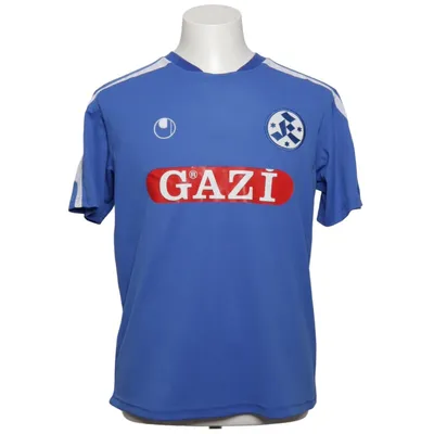 Fodboldtrøje (Blå, Hvid, Rød) fra Uhlsport Polyester